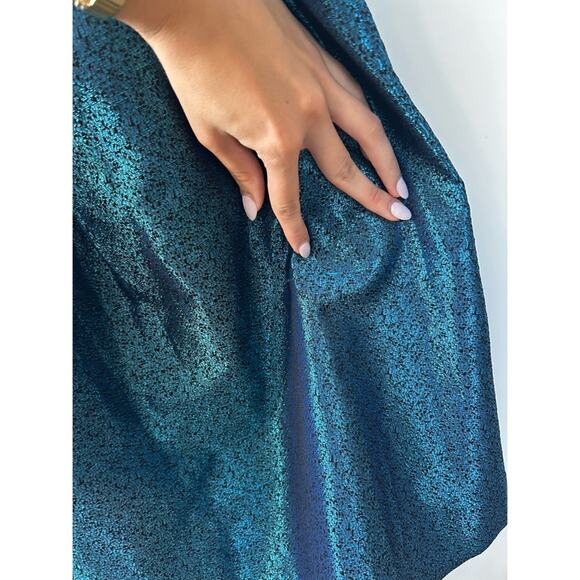 Baum Und Pferdgarten Sashenka Skirt in Blue Metallic Size Medium Gently Used - Picture 4 of 6